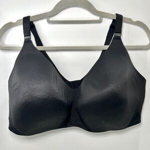 Torrid Curves Soft Cup Neutral Black Adjustable Strap Bra Size 44F